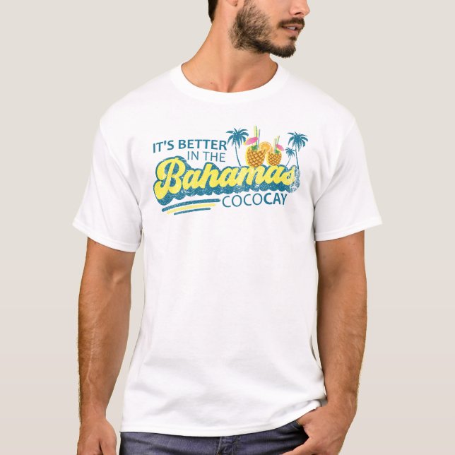 Camiseta Cruise CocoCay Bahamas Vacation Bahamas (Anverso)
