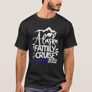 Camiseta Cruise familiar Alaska 2022