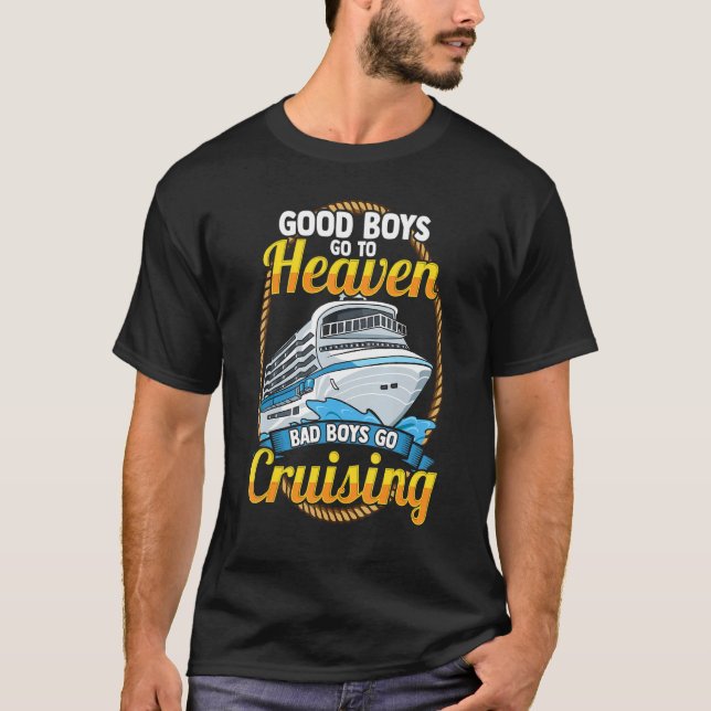 Camiseta Cruise Gay LGBT Rainbow Gaycation Cruisin (Anverso)