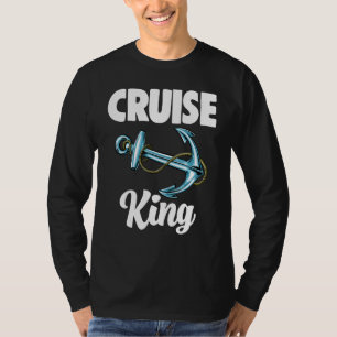 Camiseta Cruise King Anchor Mujeres Crucero Familia