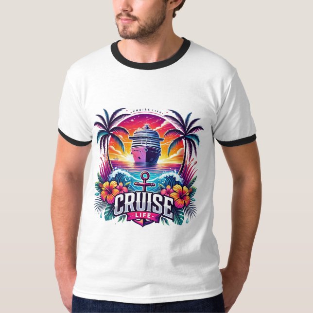 Camiseta Cruise Life (Anverso)