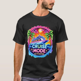Camiseta Cruise Mode Activated Neon | Cruise Ship