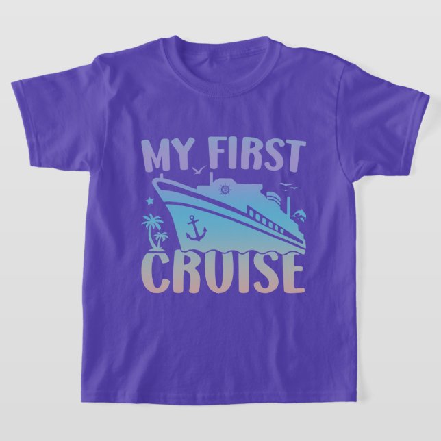 Camiseta Cruise My First Cruise 2025 (Distribución)