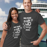 Camiseta Cruise New Years Cruising Any Year Personalizado<br><div class="desc">Este diseño puede ser personalizado en el área proporcionada cambiando la foto y/o el texto. O puede personalizarse haciendo clic en Personalizar esta plantilla y, a continuación, eligiendo la opción de hacer clic en el personalizar y eliminando o cambiando el color del fondo, agregando texto, cambiando el color o estilo...</div>