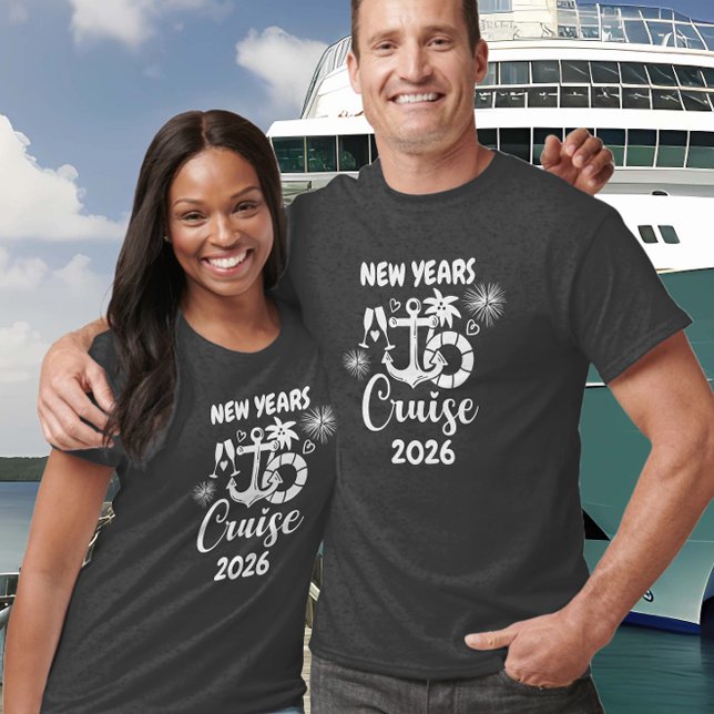 Camiseta Cruise New Years Cruising Any Year Personalizado (Subido por el creador)