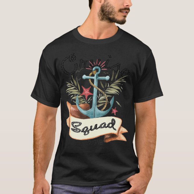 Camiseta Cruise Squad 2019 Tshirt Family Cruise Trip (Anverso)