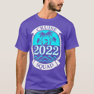 Camiseta Cruise Squad 2022 Familia haciendo juego con los h