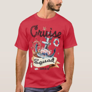 Camiseta Cruise Squad 2022 Funny Family Matching Cruise Vac