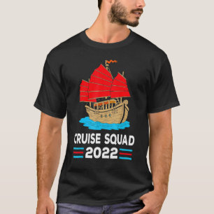 Camiseta Cruise Squad 2022 Piel de vaca Leopard Anchor Crui
