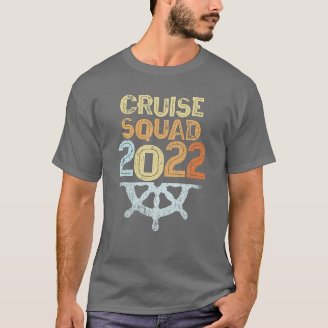 Camiseta CRUISE SQUAD 2022 Sea Vacation Spring Break Ship T (Anverso)