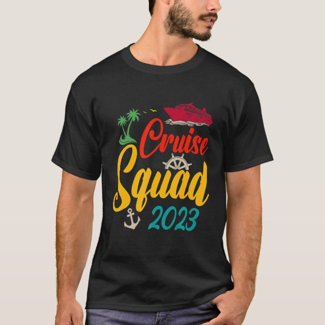 Camiseta Cruise Squad 2023 Family Matching Group Squad Quot (Anverso)