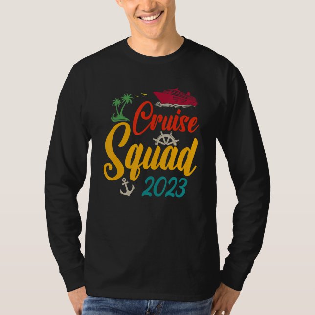 Camiseta Cruise Squad 2023 Family Matching Group Squad Quot (Anverso)