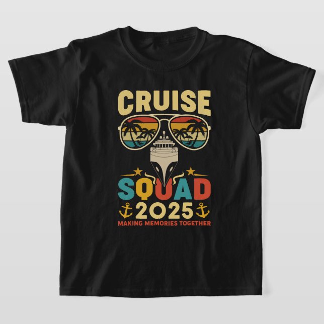 Camiseta Cruise Squad 2025 Haciendo Recuerdos juntos (Distribución)