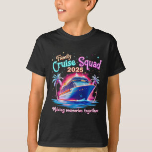 Camiseta Cruise Squad 2025 Summer Vacation Matching Cruise