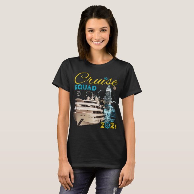 Camiseta Cruise Squad 2026 Family Vacation (Anverso completo)