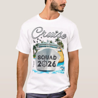 Camiseta Cruise Squad 2026 Family Vacation