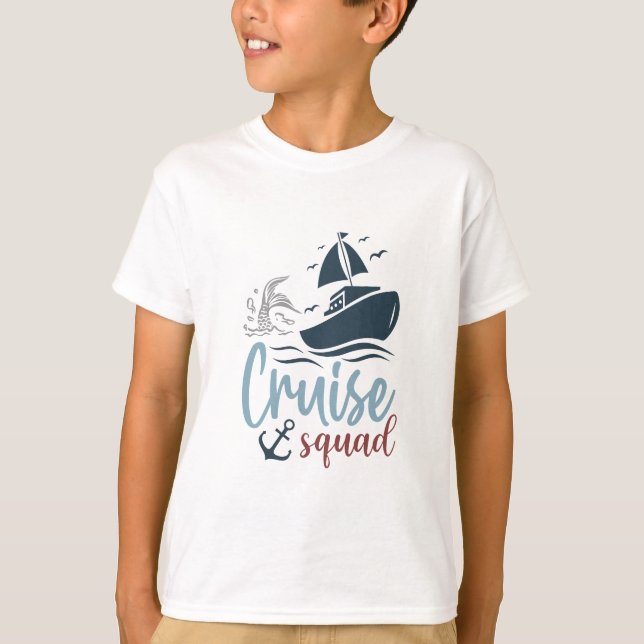 Camiseta Cruise Squad Children's (Anverso)