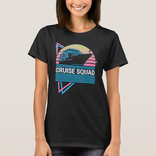 Camiseta Cruise Squad Cruising Retro (Anverso)