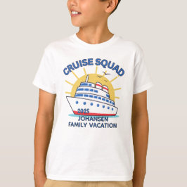 Camiseta Cruise Squad Mating Family Cruise