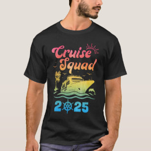 Camiseta Cruise Squad My First Cruise 2025 Vacation Matchin