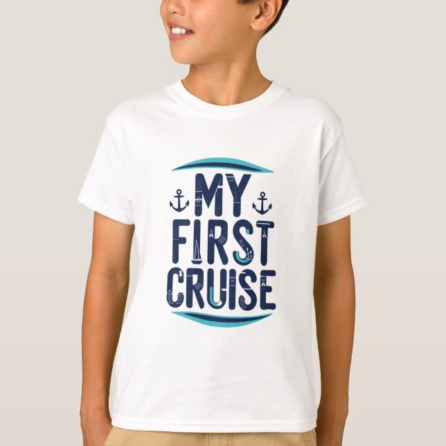 Camiseta Cruise Vacation My First Cruise (Anverso)