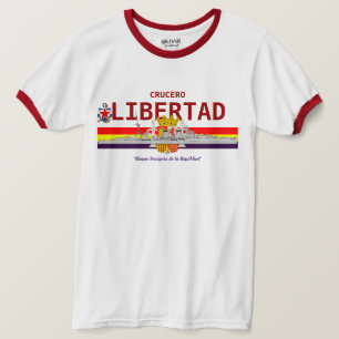 Camiseta Cruiser de la República Española "LIBERTAD"