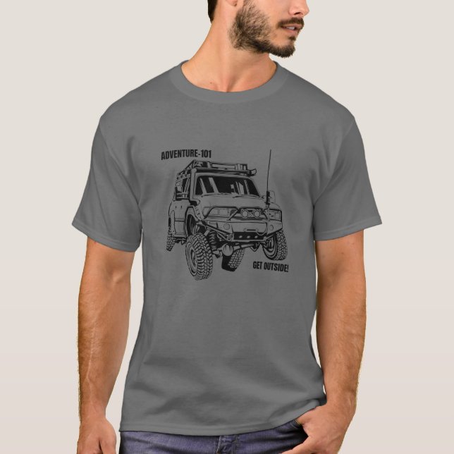 Camiseta Cruiser de la serie 80 Adventure 101 (Anverso)