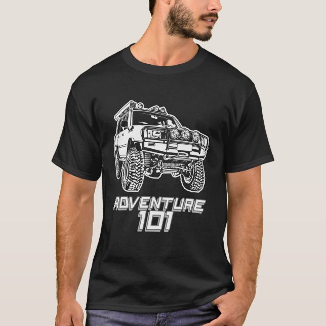 Camiseta Cruiser de la serie 80 Adventure 101 (Anverso)