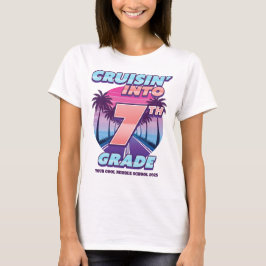 Camiseta Cruisin’ de Regreso a la Escuela 7ª Chicas (Tallas