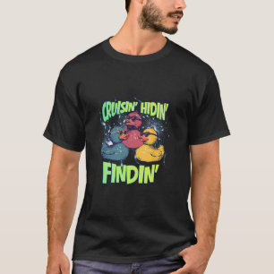 Camiseta Cruisin Hidin Findin Crucero Pato Contrabando Sung