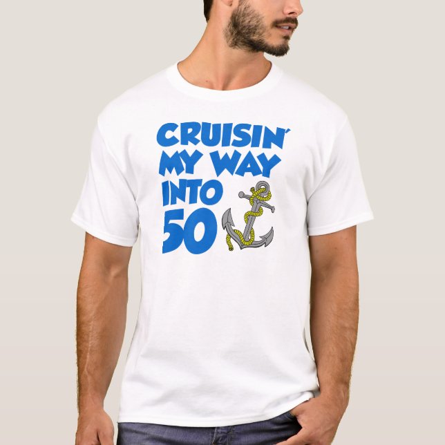 Camiseta Cruisin mi manera en 50 (Anverso)