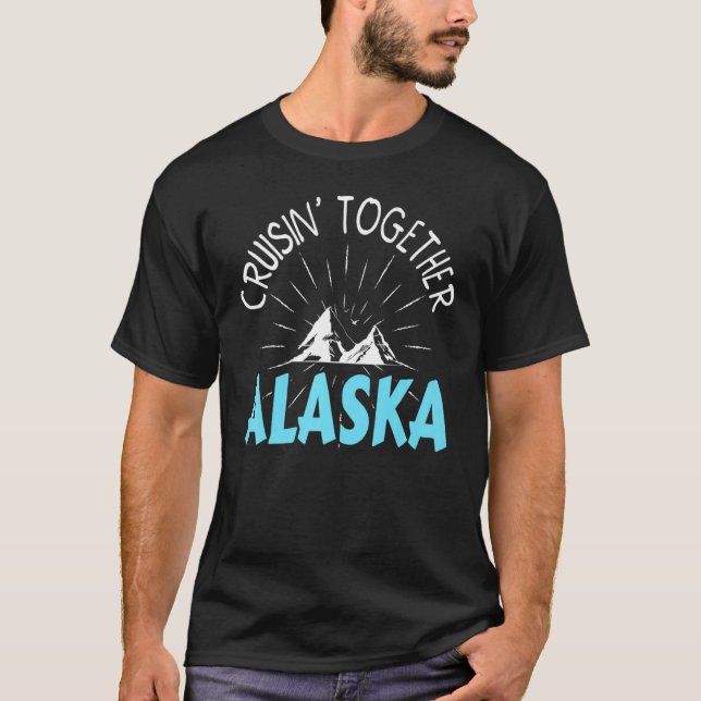 Camiseta Cruisin' Together Alaska Cruise 2023 Matching Fami (Anverso)