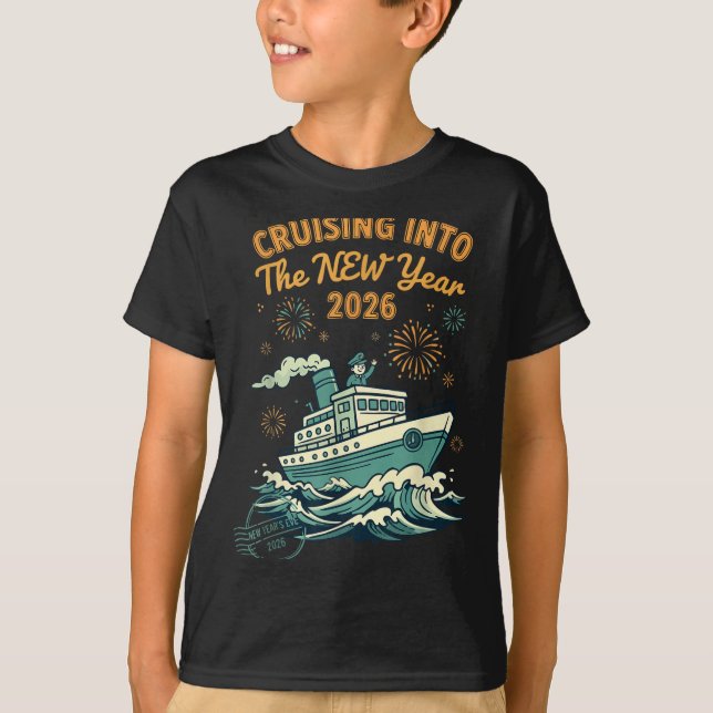 Camiseta Cruising Into The New Year 2026 Adventure  (Anverso)