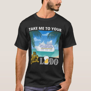 Camiseta Cruising Me Lleva a tu cubierta de Lido Es Cerveza