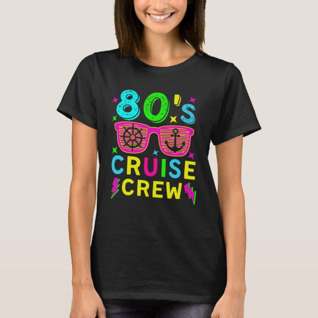 Camiseta Cruising Trip 1980s Retro Style Costume 80's Cruis (Anverso)