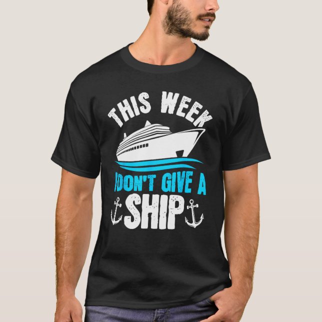 Camiseta Cruising Vacations I Don t Give A Ship Cruise Fami (Anverso)