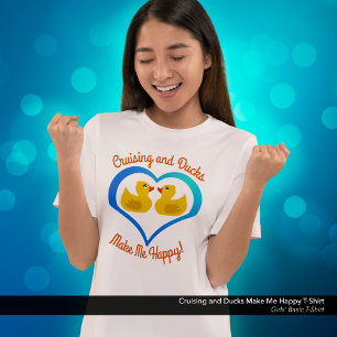 Camiseta Cruising y patos me hacen feliz