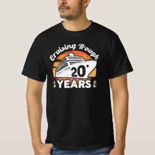 Camiseta Cruizando a lo largo de 20 años