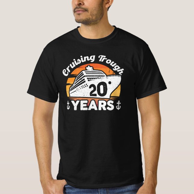 Camiseta Cruizando a lo largo de 20 años (Anverso)