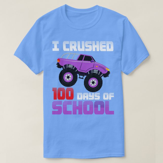 Camiseta Crují 100 días de escolares (Diseño del anverso)