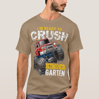 Camiseta Crujiente monstruo de guardería de vuelta al coleg