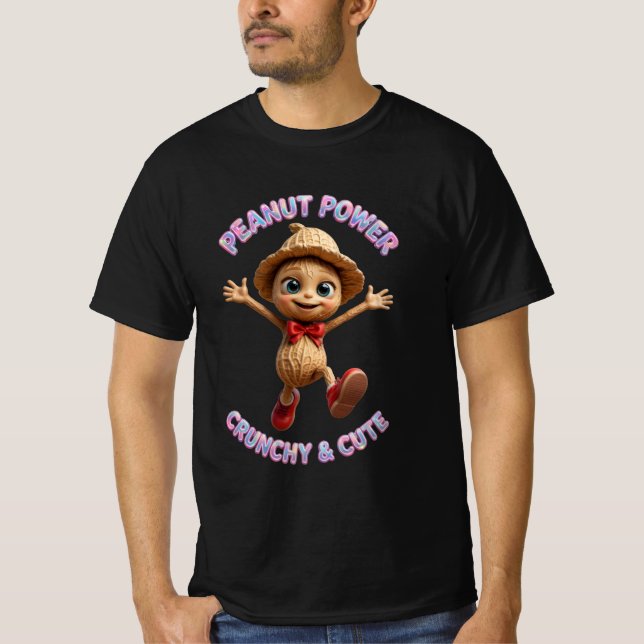 Camiseta Crujiente Poder de Maní y Bonito (Anverso)