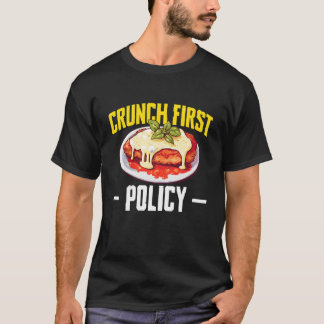Camiseta Crunch First Policy Chicken Parm Lover