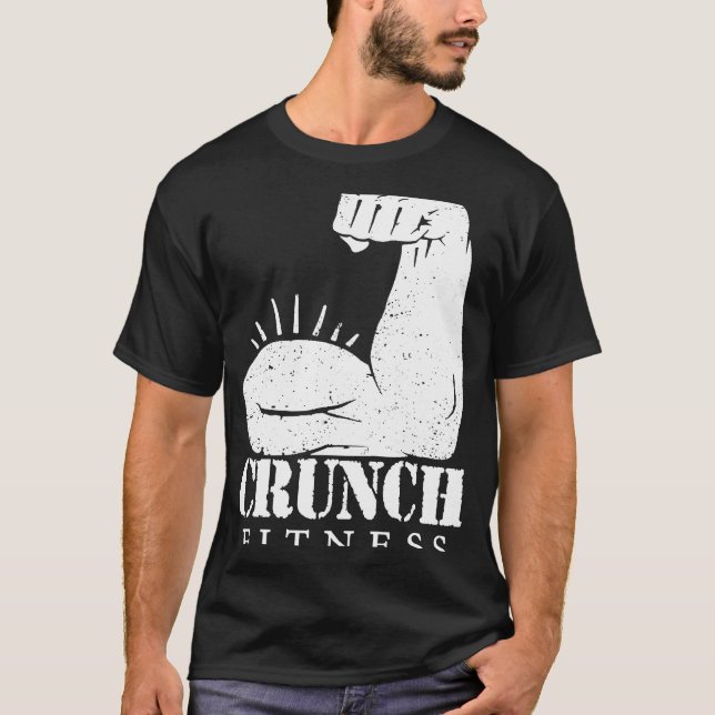 Camiseta Crunch Fitness Fitness Gym (Anverso)