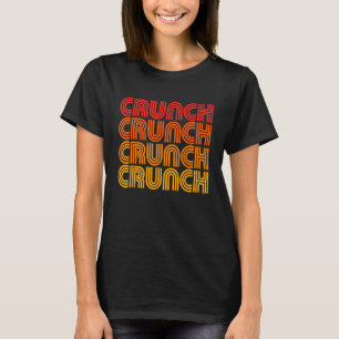 Camiseta Crunch Funny Ejercicio entrenamiento Gym Fitness S