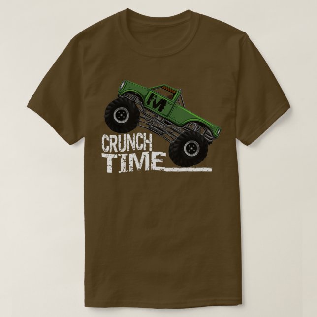 Camiseta Crunch Time Monster Truck (Diseño del anverso)