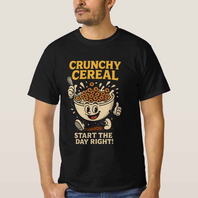 Camiseta Crunchy Cereal (Anverso)