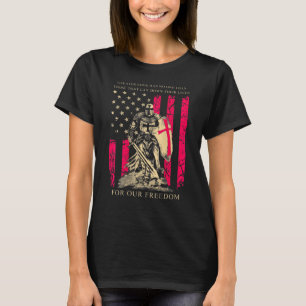 Camiseta Crusader Caballero Templario Guerrero De Dios Ret