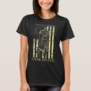 Camiseta Crusader, Estoy Aquí, No Temo Que El Malvado Cabal