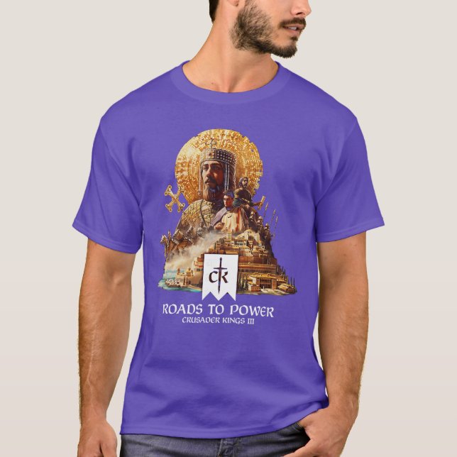 Camiseta Crusader Kings III Roads to Power friends (Anverso)